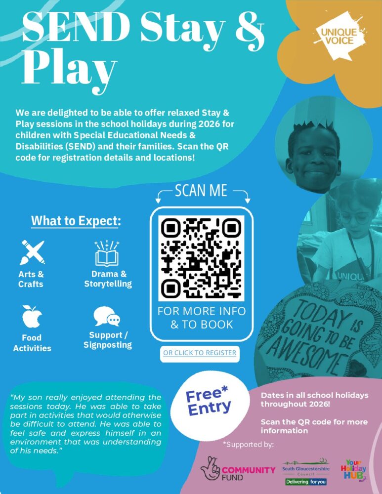 PDF Preview of Unique Voice SEND Stay & Play 2026.pdf (1).pdf